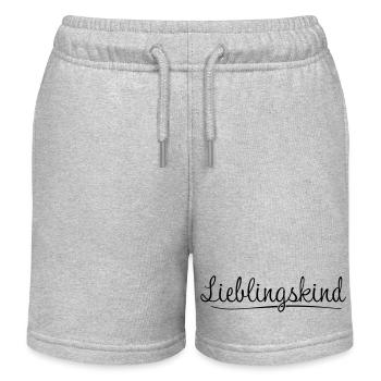 Lieblingskind - Kinder Organic Joggingshorts Mini Bolter von Stanley/Stella - Grau meliert - Vorne