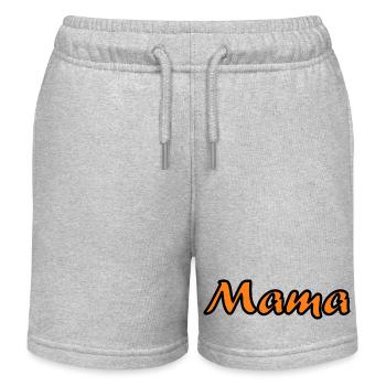 MAMMA. MUTTERTAG. SCHÖNEN MUTTERTAG. MAMA - Kinder Organic Joggingshorts Mini Bolter von Stanley/Stella - Grau meliert - Vorne