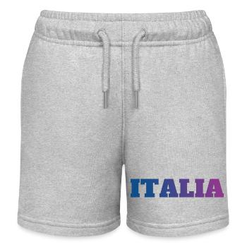 Italia - Kids Organic Sweat Shorts by Stanley/Stella - heather grey - Front