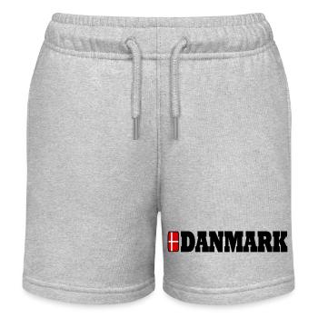 Denmark - Kids Organic Sweat Shorts by Stanley/Stella - heather grey - Front