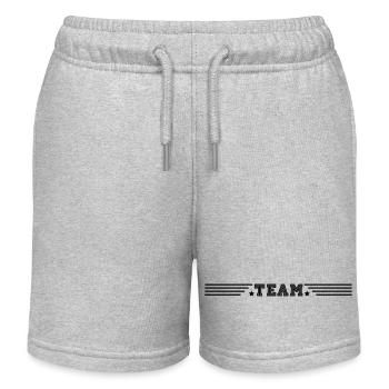 TEAM - Kids Organic Sweat Shorts by Stanley/Stella - heather grey - Front