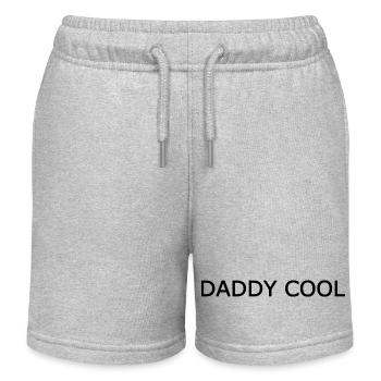 Daddy cool - Kinder Organic Joggingshorts Mini Bolter von Stanley/Stella - Grau meliert - Vorne