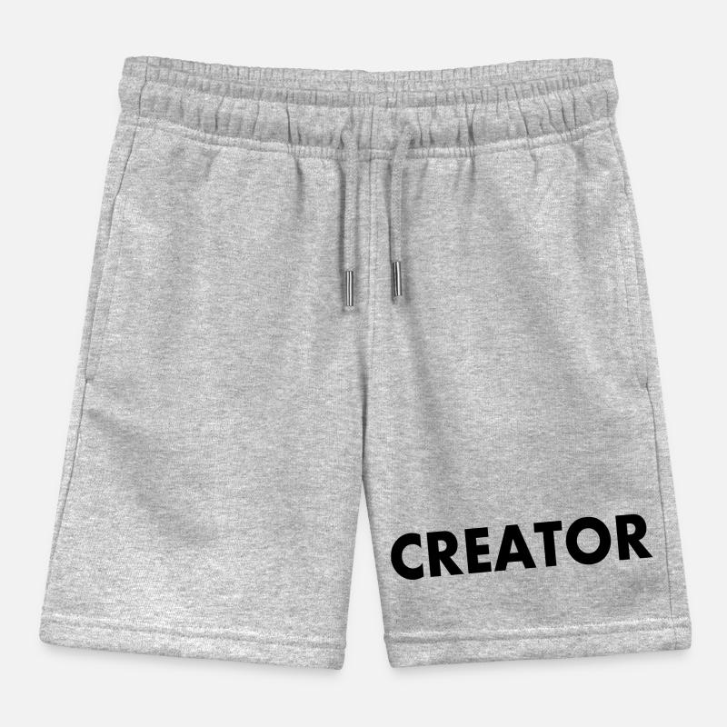 Creator Kids Organic Sweat Shorts by Stanley/Stella