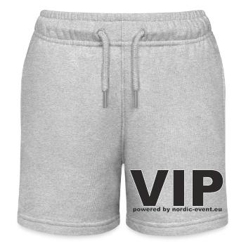 VIP 2 - Kinder Organic Joggingshorts Mini Bolter von Stanley/Stella - Grau meliert - Vorne