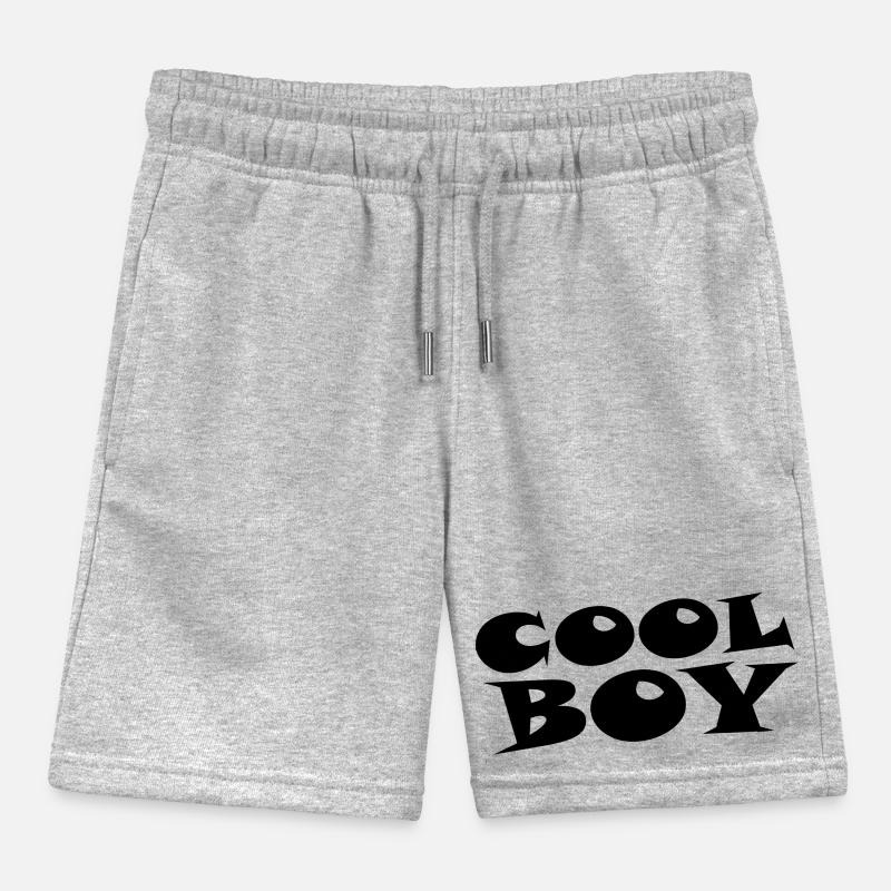 Cool Boy - Coole Junge Kinder Organic Joggingshorts Mini Bolter von Stanley/Stella