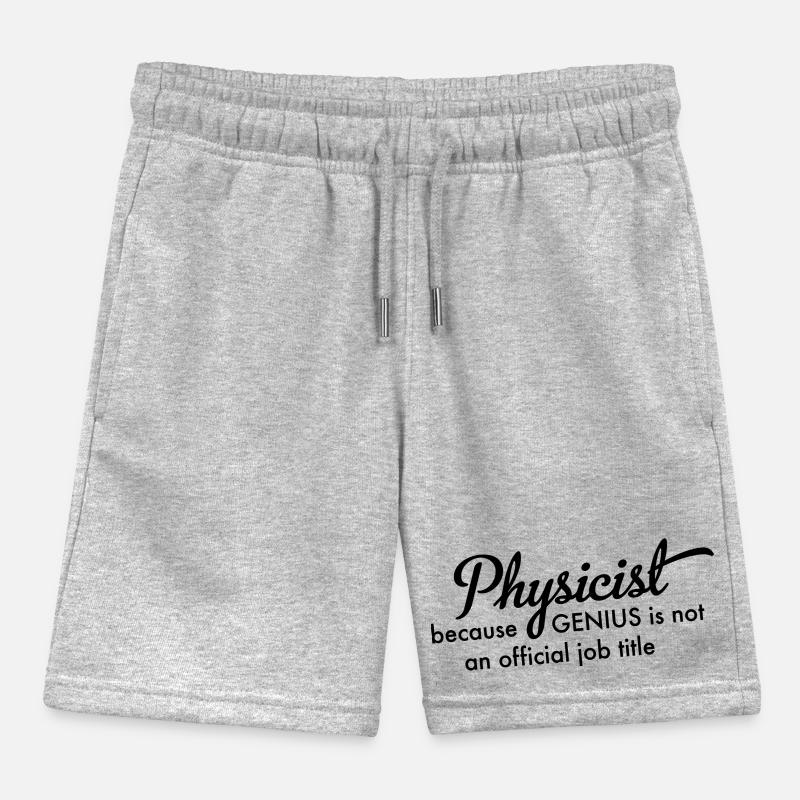 Physicist Kids Organic Sweat Shorts by Stanley/Stella