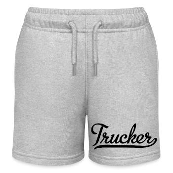 Trucker - Kinder Organic Joggingshorts Mini Bolter von Stanley/Stella - Grau meliert - Vorne