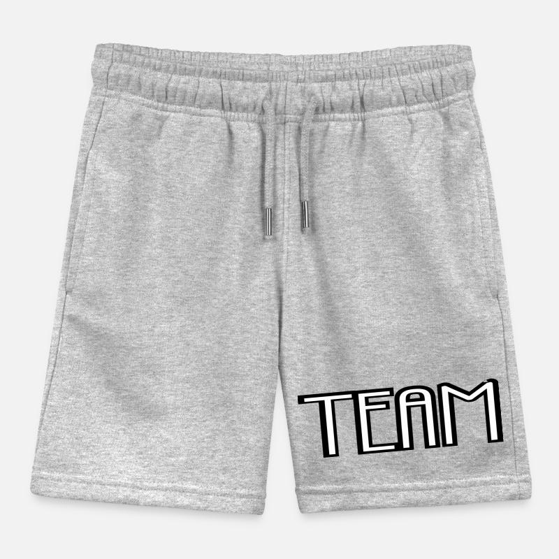Team Kids Organic Sweat Shorts by Stanley/Stella