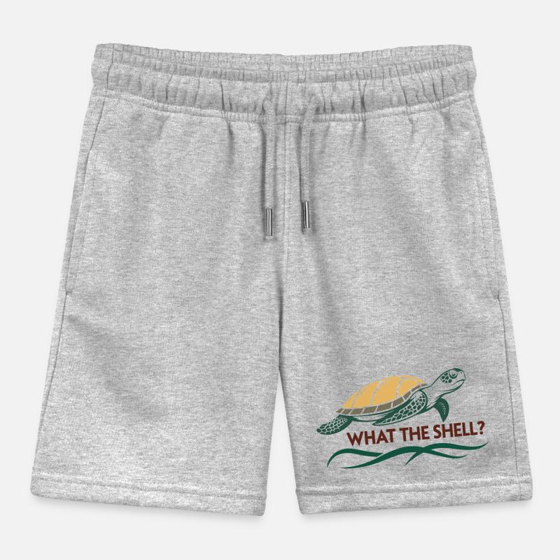 What the Shell? Kids Organic Sweat Shorts by Stanley/Stella
