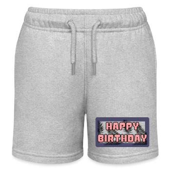 20. 20 JAHRE. 20-JÄHRIGES JUBILÄUM. GEBURTSTAG 20 JAHRE. - Kinder Organic Joggingshorts Mini Bolter von Stanley/Stella - Grau meliert - Vorne