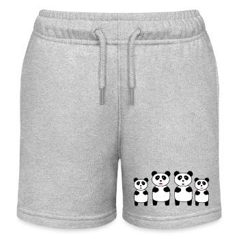 anniversaire. anniversaire décennie. humour. drôle - Short de jogging enfant bio Stanley/Stella - gris chiné - Devant