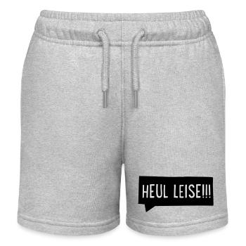 2541614 15940283 heulleise - Kinder Organic Joggingshorts Mini Bolter von Stanley/Stella - Grau meliert - Vorne
