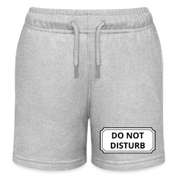 Do not disturb - Kids Organic Sweat Shorts by Stanley/Stella - heather grey - Front