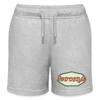 Retrostyle - Kids Organic Sweat Shorts by Stanley/Stella - heather grey - Front