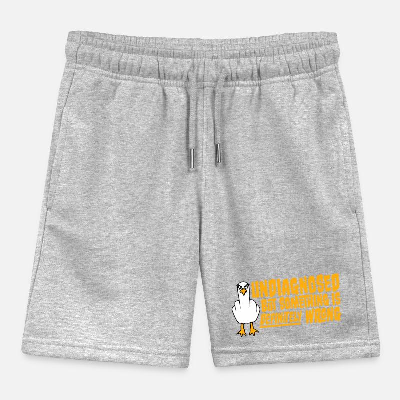 Undiagnosed But Something Is Definitely Wrong Möwe Kinder Organic Joggingshorts Mini Bolter von Stanley/Stella