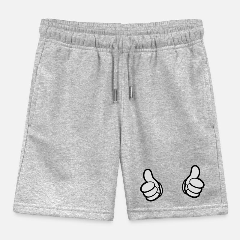 Comic Daumen, Style, Doppel Daumen,i bims Kinder Organic Joggingshorts Mini Bolter von Stanley/Stella