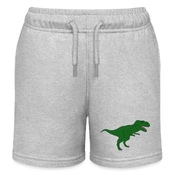 T-Rex - Kinder Organic Joggingshorts Mini Bolter von Stanley/Stella - Grau meliert - Vorne