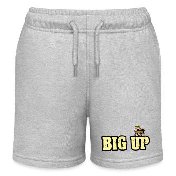 Dub Reggae Big Up - Short de jogging enfant bio Stanley/Stella - gris chiné - Devant