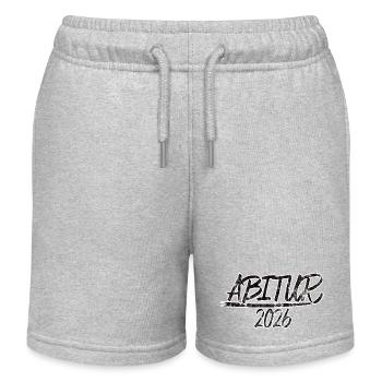 Abitur 2026 - Kids Organic Sweat Shorts by Stanley/Stella - heather grey - Front