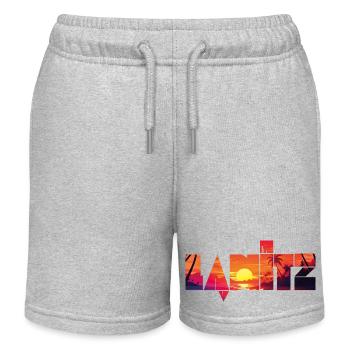 Lanitz Tropen - Kinder Organic Joggingshorts Mini Bolter von Stanley/Stella - Grau meliert - Vorne