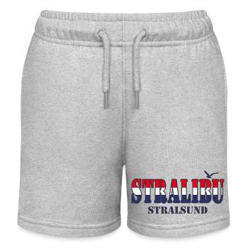 STRALIBU - Kinder Organic Joggingshorts Mini Bolter von Stanley/Stella - Grau meliert - Vorne