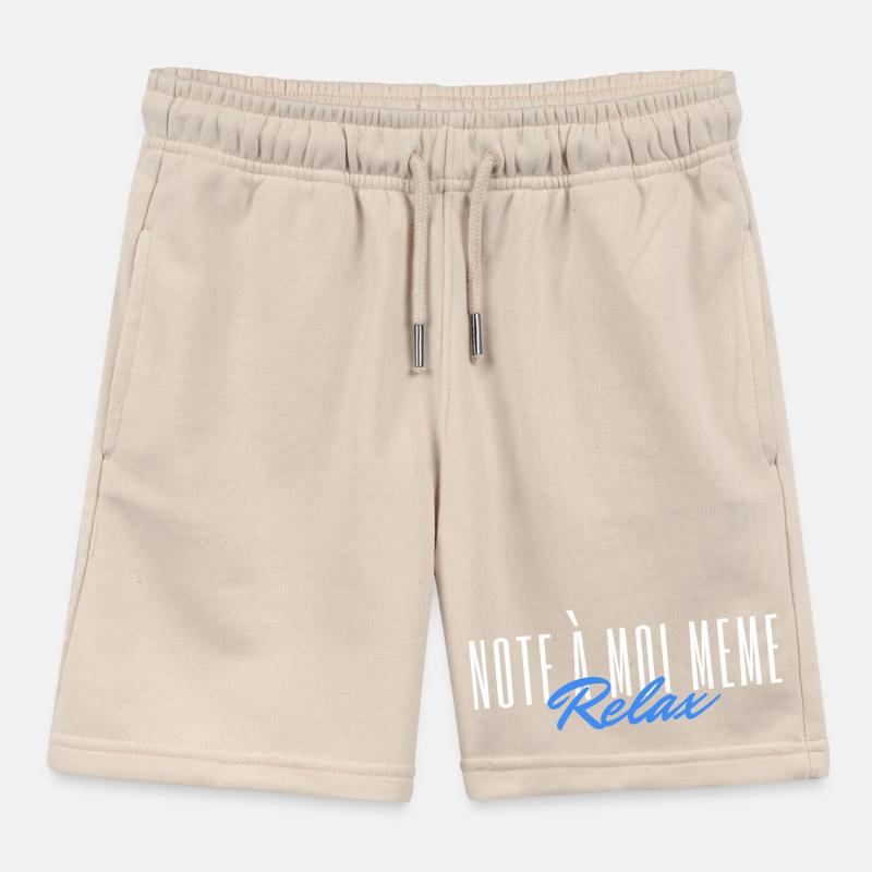 Note à moi même Relax Short de jogging enfant bio Stanley/Stella