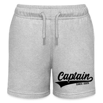 CAPITAINE CAPITAINE 2025 - Short de jogging enfant bio Stanley/Stella - gris chiné - Devant