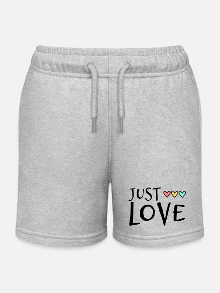 EINFACH LIEBEN. GERADE VERHEIRATET. ES LEBE DIE MARYS. JUNGGESELLINNENABSCHIED - Kinder Organic Joggingshorts Mini Bolter von Stanley/Stella - Grau meliert