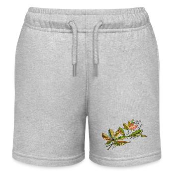 Liste - Kinder Organic Joggingshorts Mini Bolter von Stanley/Stella - Grau meliert - Vorne