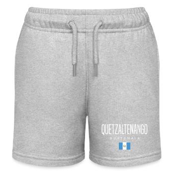 Quetzaltenango Guatemala Guatemalteken - Kids Organic Sweat Shorts by Stanley/Stella - heather grey - Front