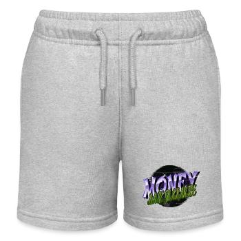 jokes may the fork be with you gift idea cool - Kinder Organic Joggingshorts Mini Bolter von Stanley/Stella - Grau meliert - Vorne
