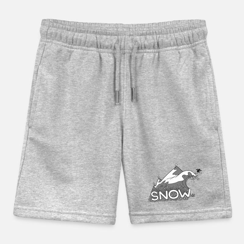snow Mountain Kids Organic Sweat Shorts by Stanley/Stella