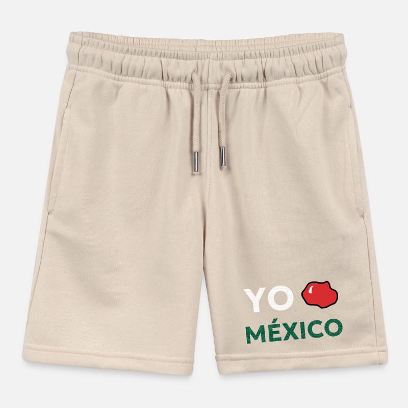 YO AMO MEXIKO Kinder Organic Joggingshorts Mini Bolter von Stanley/Stella