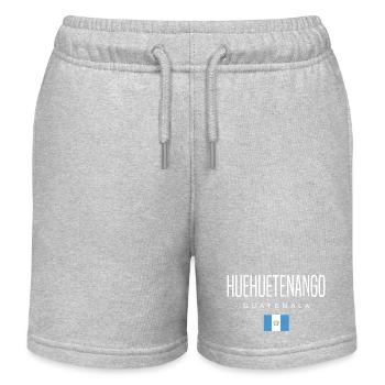 Huehuetenango Guatemala Guatemalteken - Kids Organic Sweat Shorts by Stanley/Stella - heather grey - Front