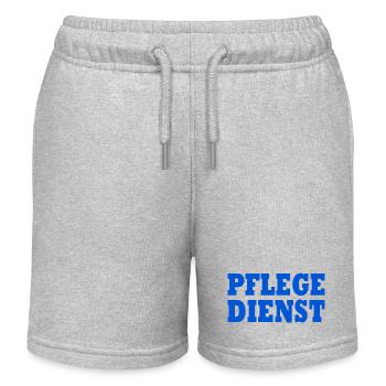 pflegedienst - Kinder Organic Joggingshorts Mini Bolter von Stanley/Stella - Grau meliert - Vorne