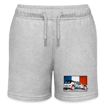 205 Swycar Edition - Kinder Organic Joggingshorts Mini Bolter von Stanley/Stella - Grau meliert - Vorne