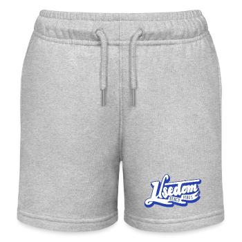 insel usedom shirt - Kinder Organic Joggingshorts Mini Bolter von Stanley/Stella - Grau meliert - Vorne