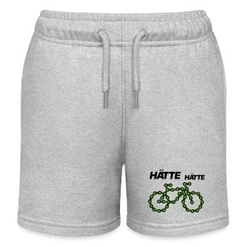 bicyclette - Short de jogging enfant bio Stanley/Stella - gris chiné - Devant