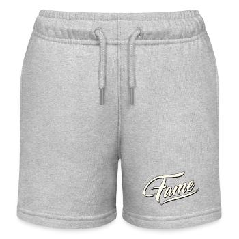 célébrité célèbre célèbre gagnant populaire connu - Short de jogging enfant bio Stanley/Stella - gris chiné - Devant