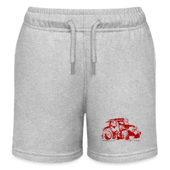 eichsfelderlandkind traktor - Kinder Organic Joggingshorts Mini Bolter von Stanley/Stella - Grau meliert - Vorne