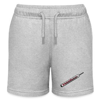 Ein Quecksilber Thermometer - Kinder Organic Joggingshorts Mini Bolter von Stanley/Stella - Grau meliert - Vorne