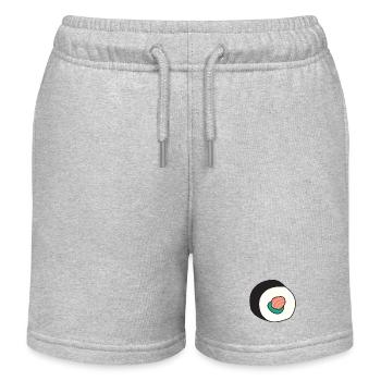 Maki roll - Kinder Organic Joggingshorts Mini Bolter von Stanley/Stella - Grau meliert - Vorne