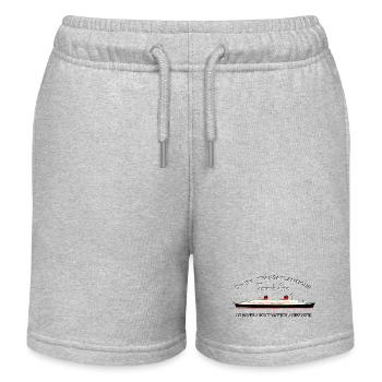LEGENDE LINER FRANKREICH Louis RUNEMBERG © Adagp - Kinder Organic Joggingshorts Mini Bolter von Stanley/Stella - Grau meliert - Vorne