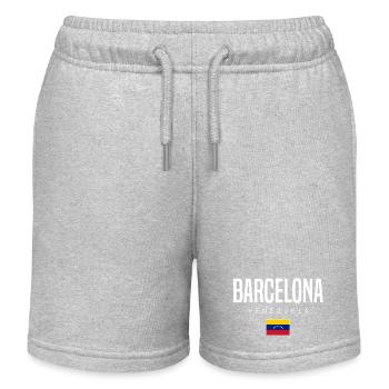Barcelone Venezuela - Short de jogging enfant bio Stanley/Stella - gris chiné - Devant