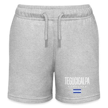 Tegucigalpa Honduras Hondurans - Kids Organic Sweat Shorts by Stanley/Stella - heather grey - Front