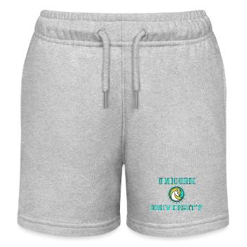 Unicorn University - Kids Organic Sweat Shorts by Stanley/Stella - heather grey - Front