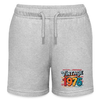 Jahrgang 1976 47 Jahre altes Geburtstagsgeschenk Mann Fe - Kinder Organic Joggingshorts Mini Bolter von Stanley/Stella - Grau meliert - Vorne