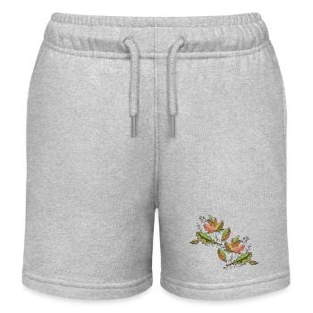 Liste - Kinder Organic Joggingshorts Mini Bolter von Stanley/Stella - Grau meliert - Vorne