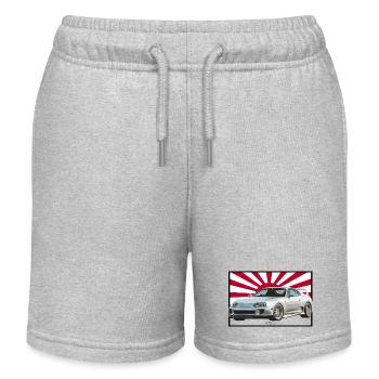 Supra mk4 Édition Swycar - Short de jogging enfant bio Stanley/Stella - gris chiné - Devant