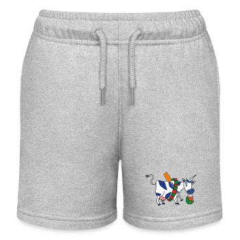 BAVARIAN UNICORN Rafting - Kinder Organic Joggingshorts Mini Bolter von Stanley/Stella - Grau meliert - Vorne